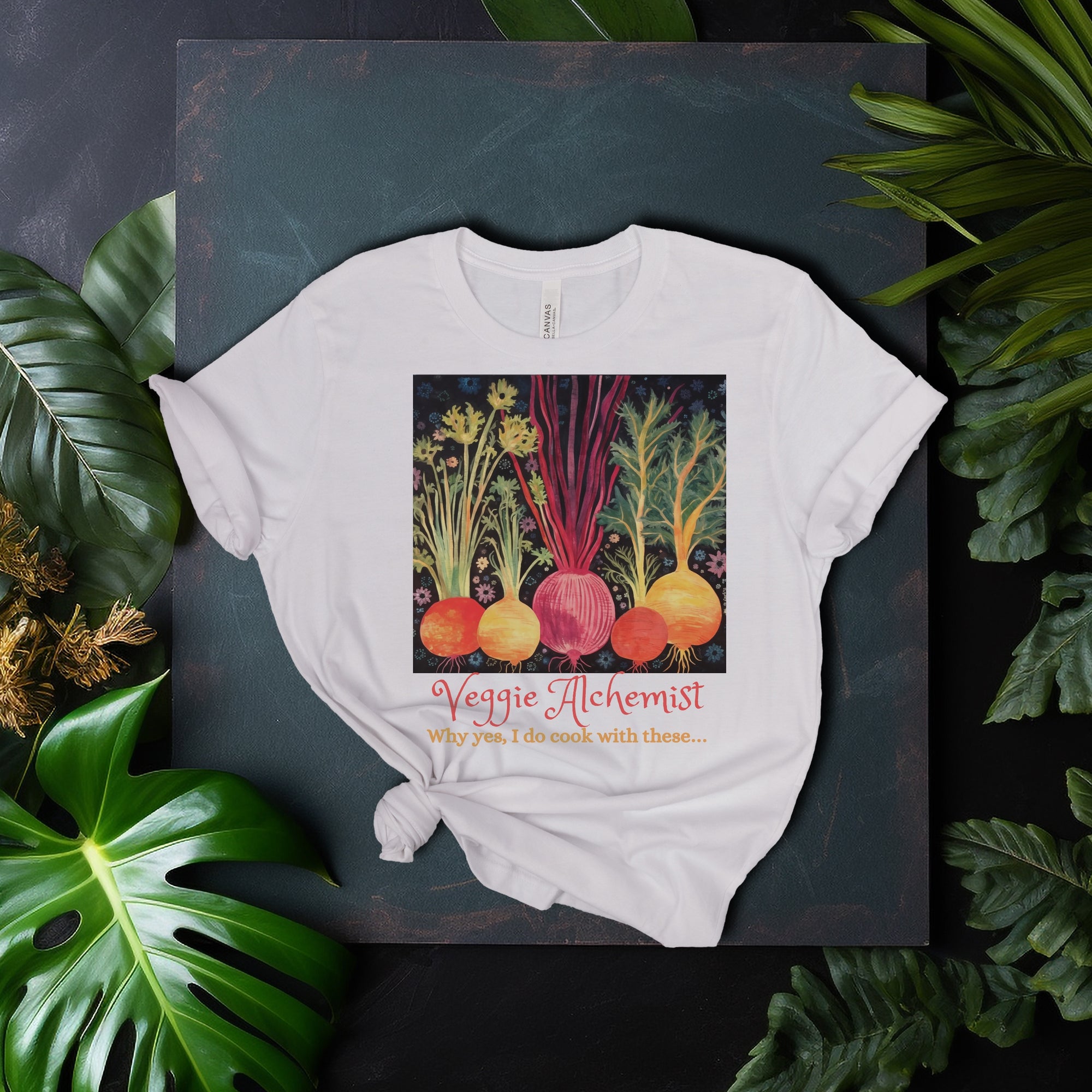 Veggie Alchemist - Personalization Option - Unisex Jersey Short Sleeve Tee