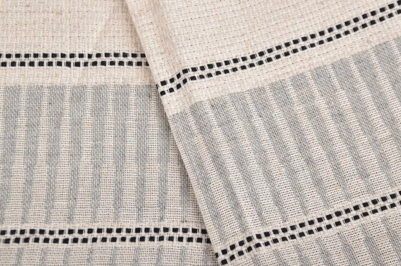 Turkish Hand Towel - Gray Pattern| Organic, Absorbent, Luxurious Feel