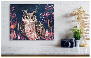 Night Owl - canvas print