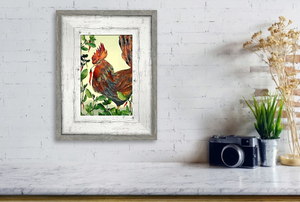 Mean Rooster - Art Print