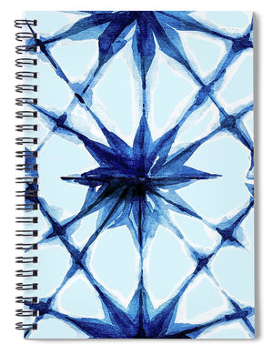 Indigo Textile 7 - Spiral Notebook