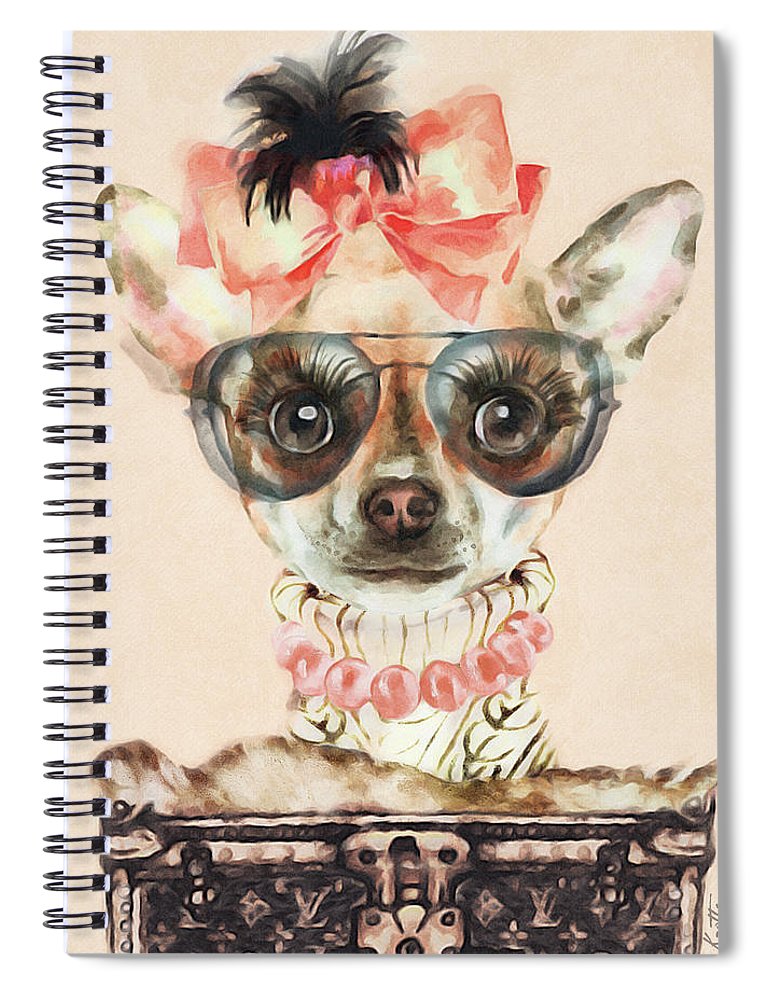 Momma's Little Darling - Spiral Notebook