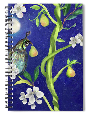 Partridge in a Pear Tree - Spiral Notebook