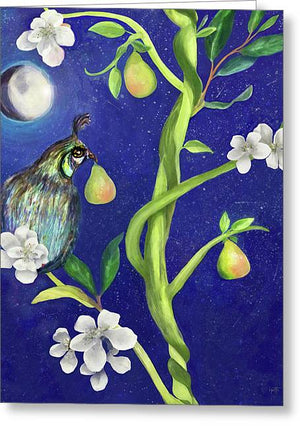 Partridge in a Pear Tree - Greeting Card