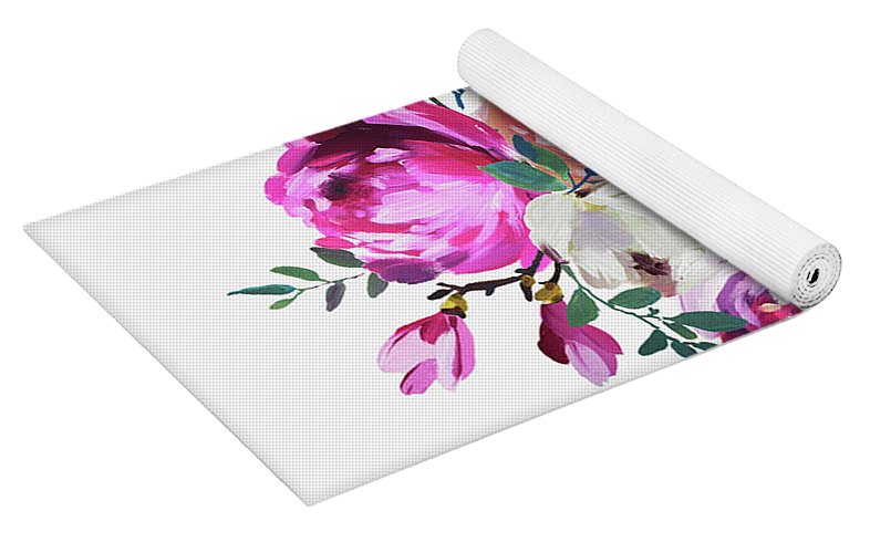 Vivid Chinoiserie Number 1 - Yoga Mat