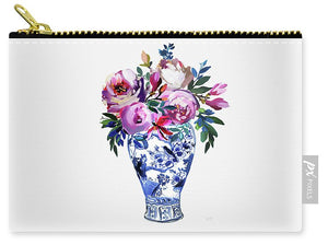 Vivid Chinoiserie Number 3 - Carry-All Pouch