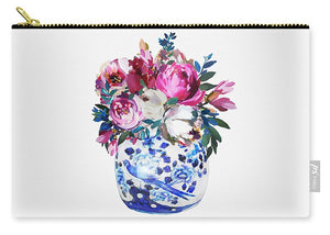 Vivid Chinoiserie Number 4 - Carry-All Pouch
