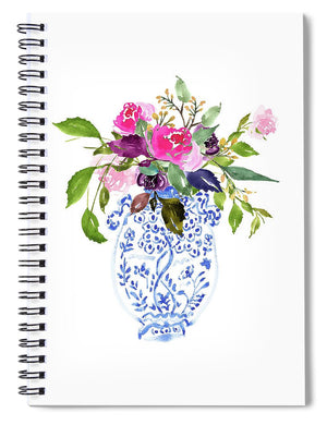 Whimsical Chinoiserie - Number 2 - Spiral Notebook