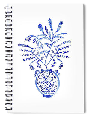 Whimsical Chinoiserie - Number 4 - Spiral Notebook